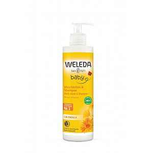 Weleda Měsíčkový mycí krém a šampon 400 ml