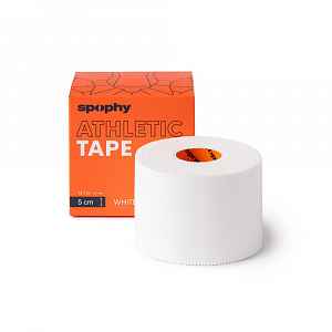 Spophy Athletic Tape 5 cm x 13,7 m fixační tejp bílý