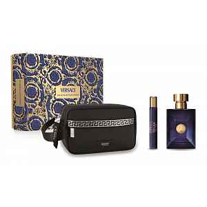Versace Dylan Blue pour Homme dárkový set pro muže 3 ks