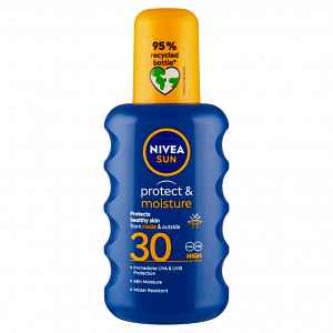 NIVEA Sun Protect&Moisture Hydratační sprej na opalování OF 30 200 ml