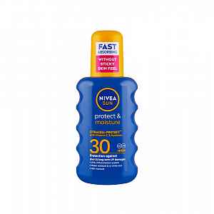 NIVEA Sun Protect&Moisture Hydratační sprej na opalování OF 30 200 ml