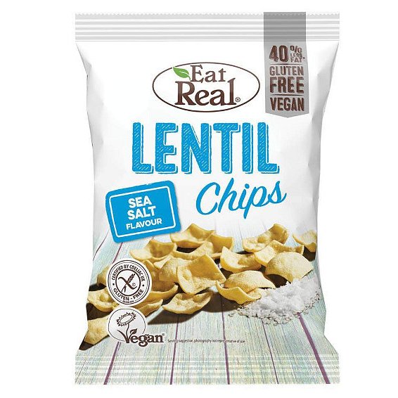 Eat Real Lentil Sea Salt 113g