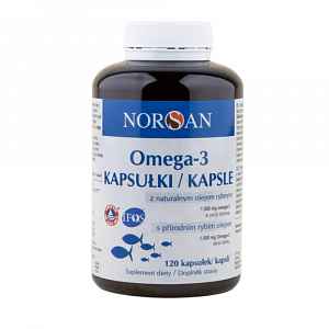 Norsan Omega-3 Total 120 kapslí