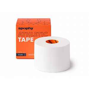 Spophy Athletic Tape 5 cm x 13,7 m fixační tejp bílý
