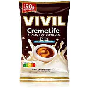 Vivil CremeLife brasilitos espresso bez cukru 90g