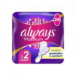 Always Ultra Platinum Super vložky 26 ks