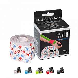 rayonGEM kinesiology tape 5cm x 5m tejpovací páska hands