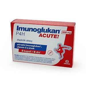 Imunoglukan P4H ACUTE! cps.5x300mg