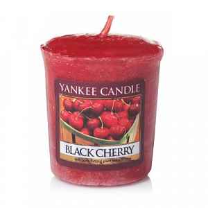 Yankee Candle Aromatická votivní svíčka Zralé třešně (Black Cherry)  49 g