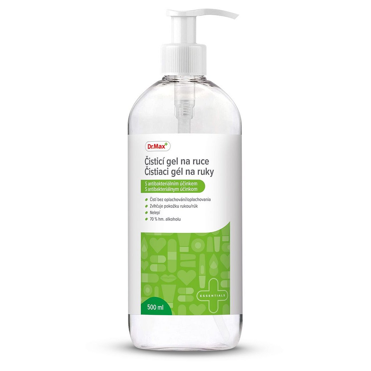 Dr.Max Čisticí gel na ruce 500 ml