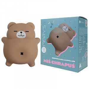 MARY’S LED silikonová noční lampička - chrápající medvídek