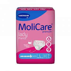 MoliCare Lady Pants 7 kapek, vel. L inkontinenční kalhotky 7 ks