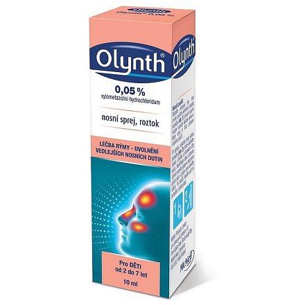 Olynth 0.05 % nosní sprej 10ml