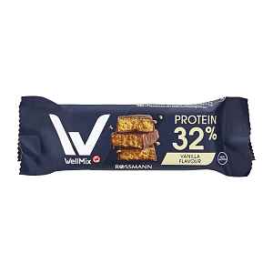 WellMix Proteinová tyčinka v čokoládě s příchutí vanilky 35 g