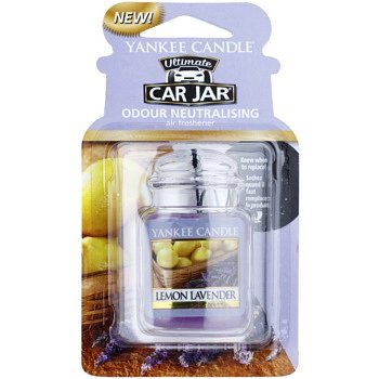 Yankee Candle Lemon Lavender vůně do auta závěsná