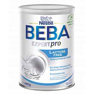 BEBA EXPERTpro Lactose free, počáteční mléčná kojenecká výživa, 0+, 400 g