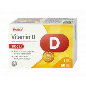 Dr. Max Vitamin D 2000 I.U. 60 kapslí