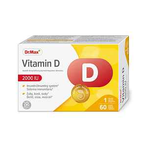Dr. Max Vitamin D 2000 I.U. 60 kapslí