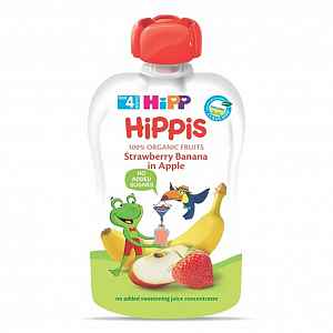 HiPP BIO 100% ovoce Jablko-Banán-Jahoda 100g