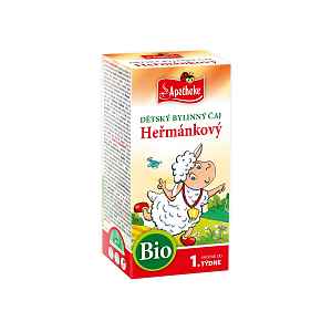 Apotheke Dětský čaj BIO heřmánkový 20x1g