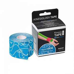 rayonGEM kinesiology tape 5cm x 5m tejpovací páska kotvy