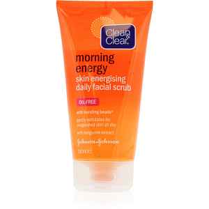 Clean & Clear Morning Energy povzbuzující peeling na obličej 150 ml