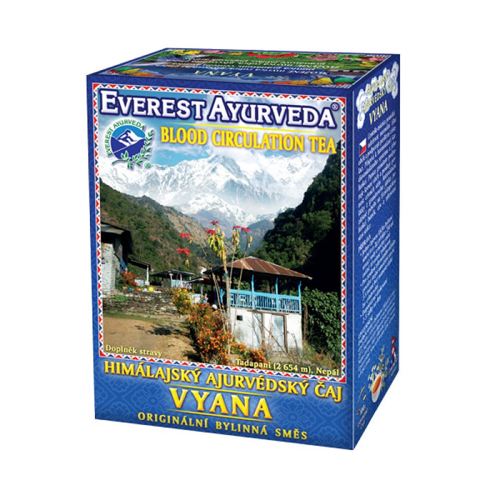 EVEREST-AYURVEDA VYANA Podpora periferní cirkulace 100 g sypaného čaje