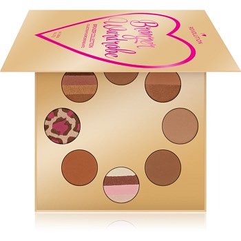 I Heart Revolution Bronzer Wardrobe paleta bronzerů 8 x 2,37 g