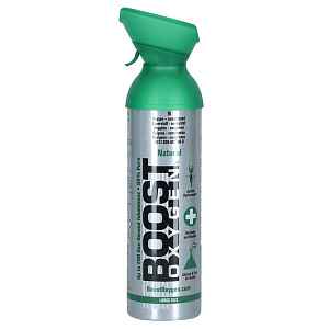 Kyslíková láhev s náustkem Boost Oxygen Natural, 9 l