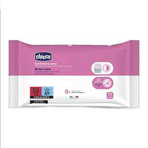 CHICCO Ubrousky čistící na prsa 72ks