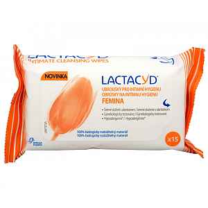 Lactacyd ubrousky Femina  15 ks