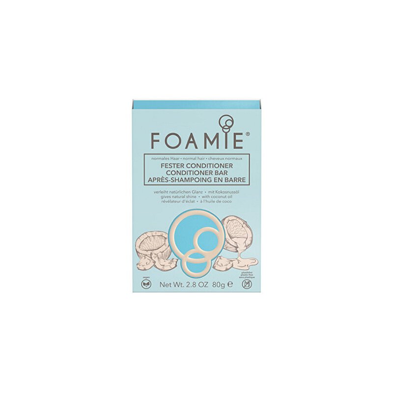 Foamie Tuhý kondicionér pro normální vlasy Shake Your Coconuts  80 g