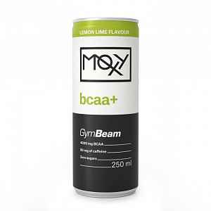 GymBeam Moxy bcaa+ Energy Drink lemon lime 250 ml