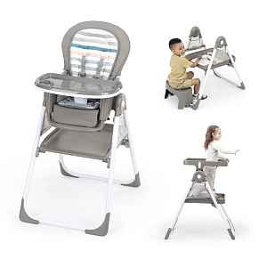 INGENUITY Židlička jídelní multifunkční Soulful Skies™ 0m+ do 23kg