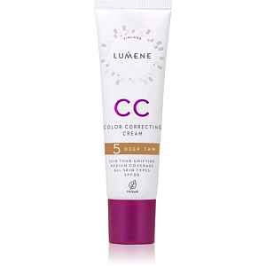 Lumene CC Color Correcting Cream CC krém pro jednotný tón pleti SPF 20 odstín 5 Deep Tan (Warm) 30 ml