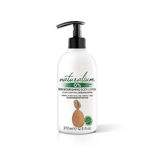 Naturalium Hydratační tělové mléko Mandle a pistácie 370 ml