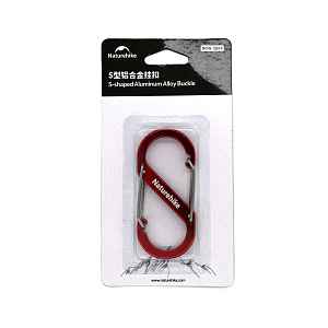 Naturehike S-Type kempingová karabina Varianta produktu: 9 cm / 1 kus