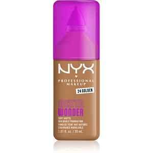NYX Professional Makeup Make ‘Em Wonder lehký matující make-up odstín 24 Golden 30 ml