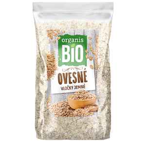 ORGANIS Ovesné vločky jemné BIO 500 g