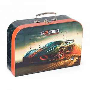 Oxybag Kufřík lamino 34 cm - auto 170