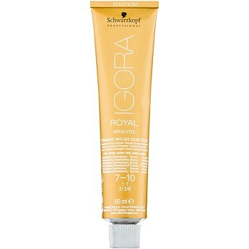 Schwarzkopf Professional IGORA Royal Absolutes barva na vlasy odstín 7-10 60 ml