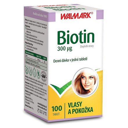 Walmark Biotin 300mcg tbl.100