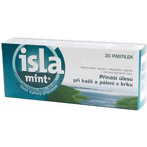 Isla-Mint tablety 30 bylinné pastilky