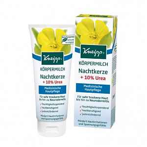 Kneipp Tělové mléko Pupalka + 10% Urea 200ml