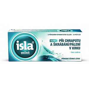 Isla-Mint tablety 30 bylinné pastilky