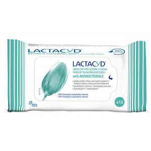 Lactacyd ubrousky with Antibacterials 15 ks