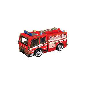 3D puzzle dřevěné - Hasičské auto 12 cm