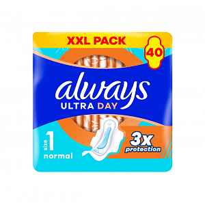 Always Ultra Day Normal hygienické vložky 40 ks