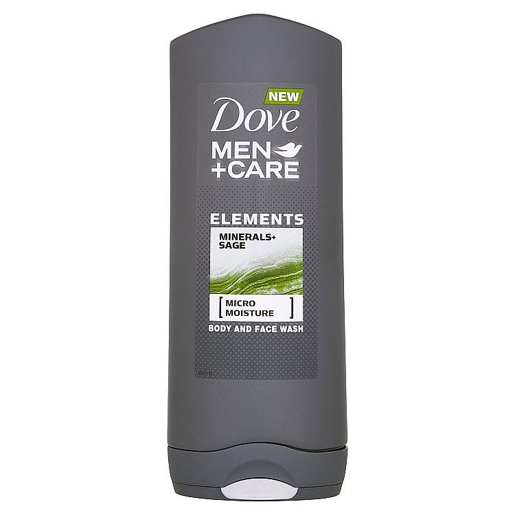 Dove Dove Men+Care Elements Minerals & Sage sprchový gel pro muže 400 ml