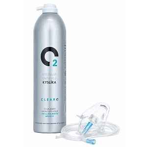 Kyslíková láhev s kyslíkovou maskou ClearO2 Oxygen, 15 l